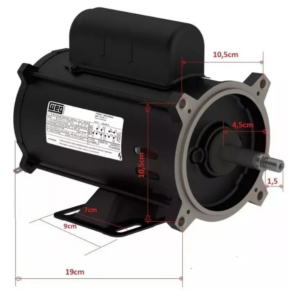 Motor Mono 0,5Cv 2W48J 110-127/220-254 60HZz Weg 14437304